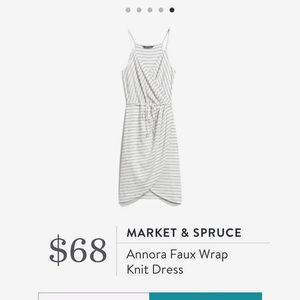 market & spruce summer Razorback dress